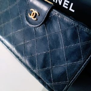 🔥CHANEL Quilted Leather Long Wallet🔥